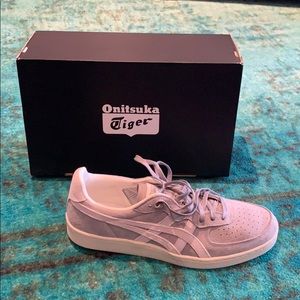 Grey/blue Onitsuka Tiger sneakers